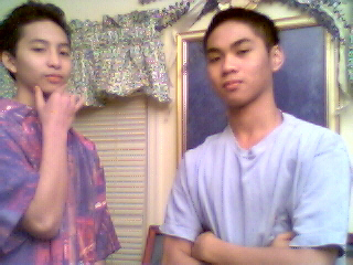Paul and a friend